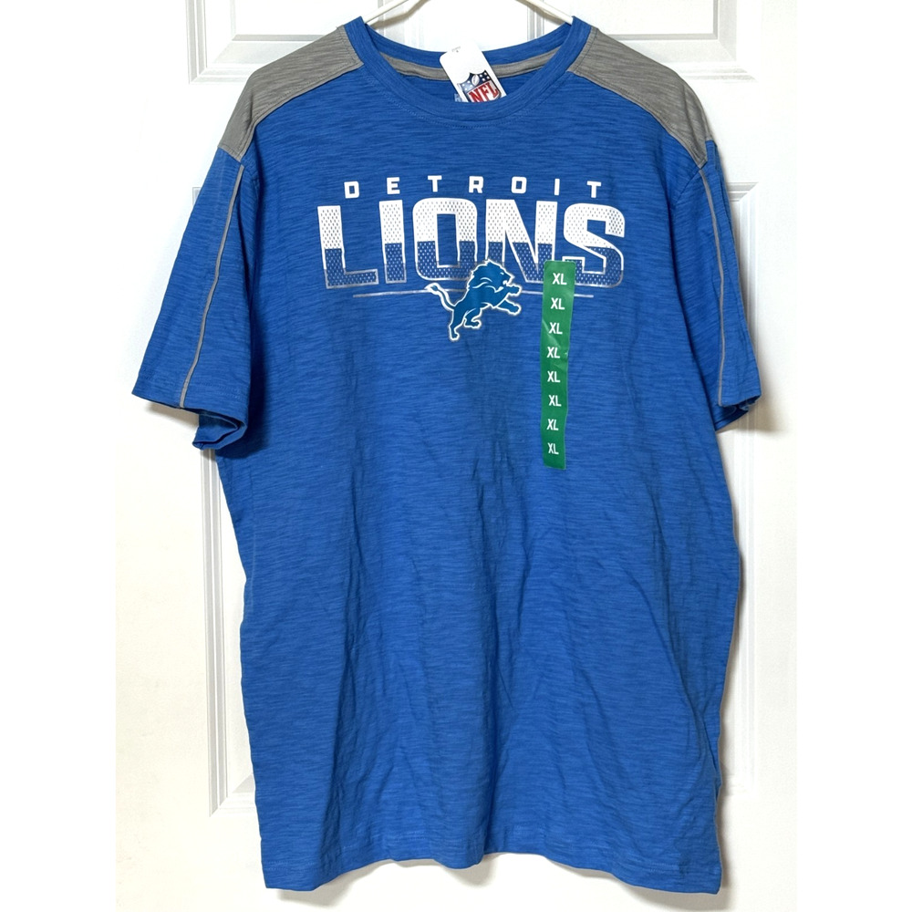 Detroit Lions Official Licensed NFL T-Shirt XLarge NFL Team Apparel Football NEW